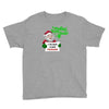 heapy new year funny santa claus christmas Youth Tee