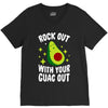 rock out with your guac out V-Neck Tee