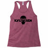 kylo ren helmet Racerback Tank