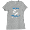 Daddy is my Name Fishing Is My Game Ladies Fitted T-Shirt