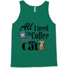 coffee cat Tank Top