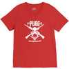winner winner chicken dinner emblem V-Neck Tee