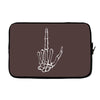 skeleton hand Laptop sleeve
