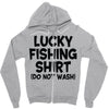 luck fishing Zipper Hoodie