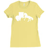 b&auml;r vs einhor  funny Ladies Fitted T-Shirt