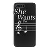she wants the d black iPhone 7 Plus Case