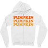 pumpkin pumpkin pumpkin Zipper Hoodie