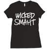 wicked smart smaht Ladies Fitted T-Shirt