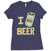 i beer beer Ladies Fitted T-Shirt