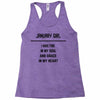 January Girl Racerback Tank