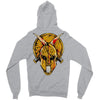skull spartan Zipper Hoodie