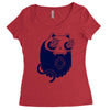 crystal seer Women's Triblend Scoop T-shirt