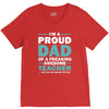 i'm a proud dad of a freaking awesome teacher. (yes she bought me this V-Neck Tee