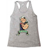 go vegan 5 Racerback Tank