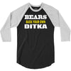 bears suck your own ditka 3/4 Sleeve Shirt
