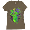 scared straight Ladies Fitted T-Shirt