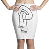 PRAY TO GOD Pencil Skirts