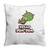 dum dum gazoo Throw Pillow