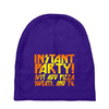 instant party girls Baby Beanies