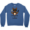 champagne and caviar Crewneck Sweatshirt