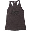 grandkitties pawprints Racerback Tank