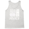 real men use 3 pedals Tank Top