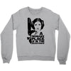 a woman's place is in the resistance Crewneck Sweatshirt