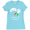 unicorns are overrated Ladies Fitted T-Shirt