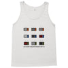 WE DON'T BELIEVE WHAT'S ON TV Tank Top