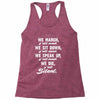 blk power Racerback Tank