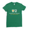 a bartender is just a pharmacist with a limited inventory Ladies Fitted T-Shirt