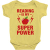 Reading Is My Superpower Baby Bodysuit