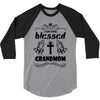 I Am One Blessed Grandmom 3/4 Sleeve Shirt