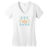 My Awesome Christmas T-Shirt Women's V-Neck T-Shirt