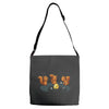 saved for winter Adjustable Strap Totes