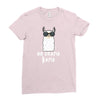 No Drama Llama Ladies Fitted T-Shirt