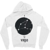 Virgo Zodiac Sign Minimal Design Zipper Hoodie