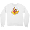 hot macs wrestling in cheese Crewneck Sweatshirt