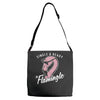 single flamingle Adjustable Strap Totes