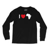 i love africa Long Sleeve Shirts