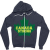 canada strong Zipper Hoodie