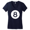 magic 8 ball Women's V-Neck T-Shirt