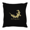 for together Throw Pillow
