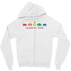 funny retro space invaders 'class of 1978' Zipper Hoodie