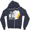 Butt Out Lung Cancer Awareness Zipper Hoodie