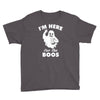 im here for the boos Youth Tee