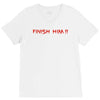 finish him V-Neck Tee