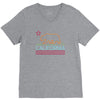 neon sign california republic flag bear V-Neck Tee