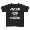 Super July Girl Toddler T-shirt