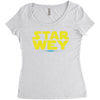 Star Wey Lightsaber Women's Triblend Scoop T-shirt